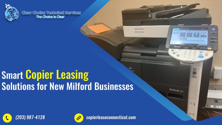 Smart Copier Leasing Solutions for New Milford Businesses