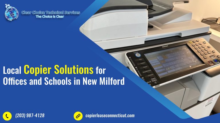 Local Copier Solutions for Offices and Schools in New Milford
