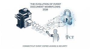 Beyond the Print: Why 2026 Event Security Demands Advanced Copier Leasing Workflows