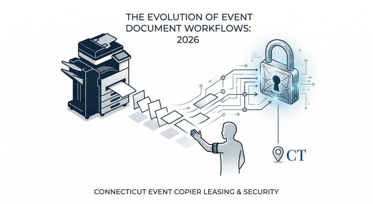 Beyond the Print: Why 2026 Event Security Demands Advanced Copier Leasing Workflows