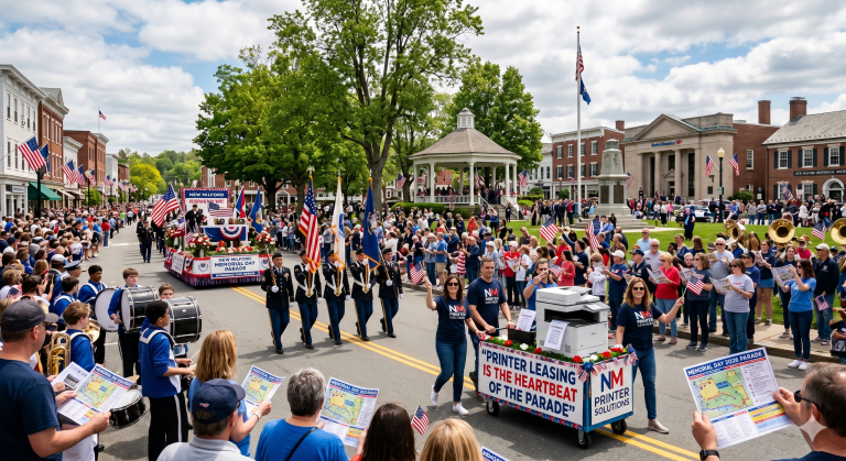 Honoring Tradition, Printing Progress: Why Printer Leasing is the Heartbeat of the New Milford Memorial Day Parade